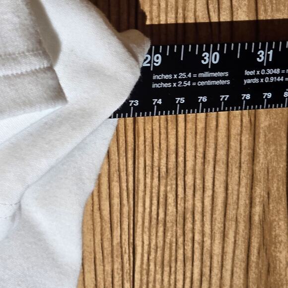 Quacker Factory split neck beaded tunic top 3X - Picture 6 of 7